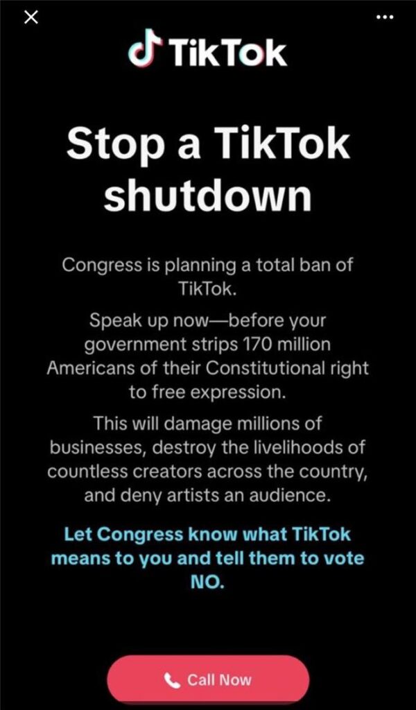 Tiktok Call Now